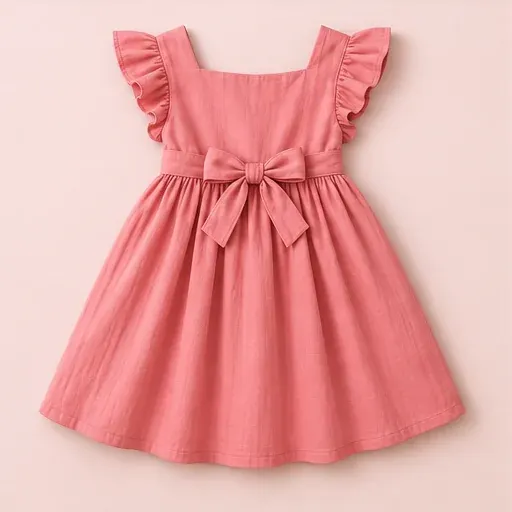 Bow Frill Dress